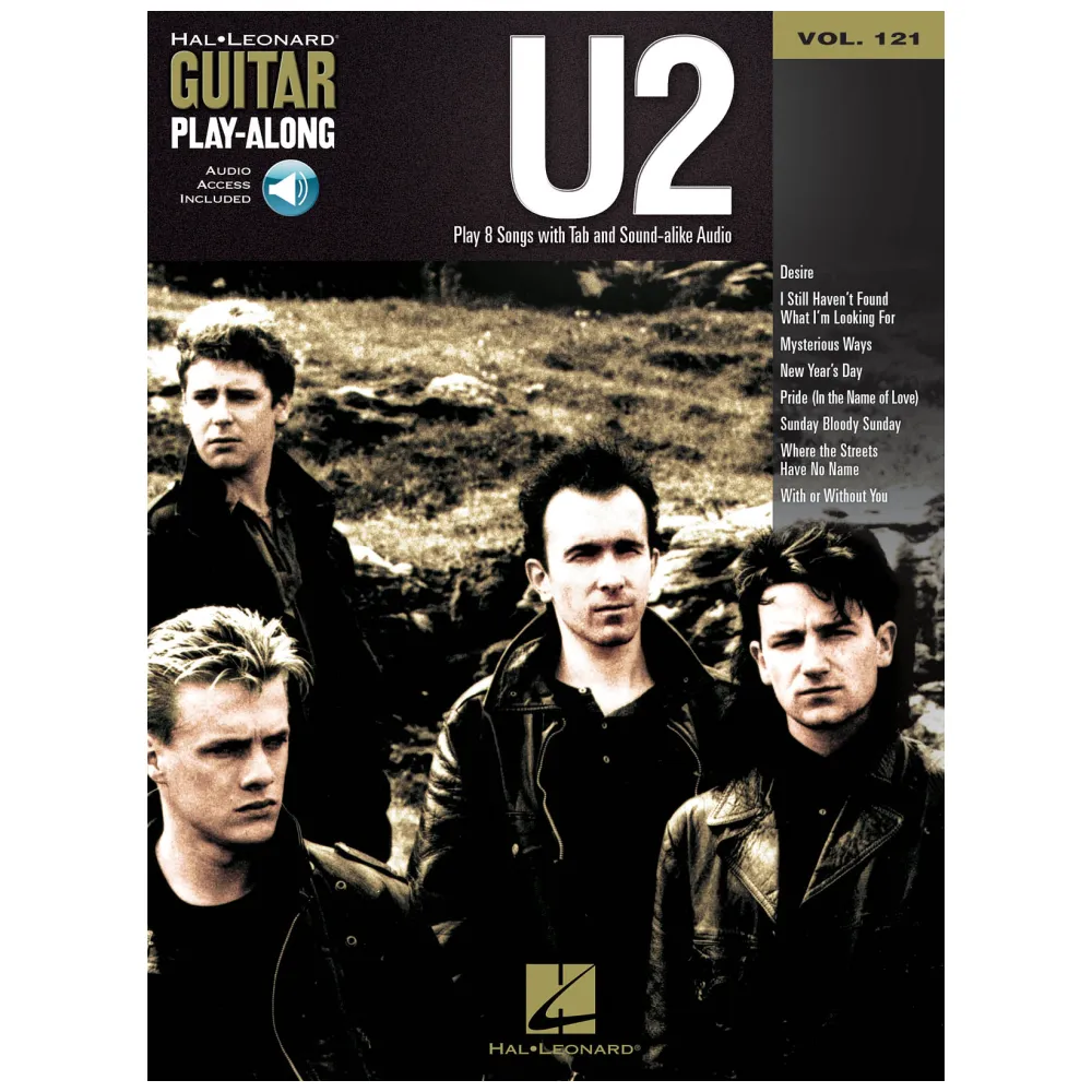 GUITAR PLAY ALONG U2 VOL.121