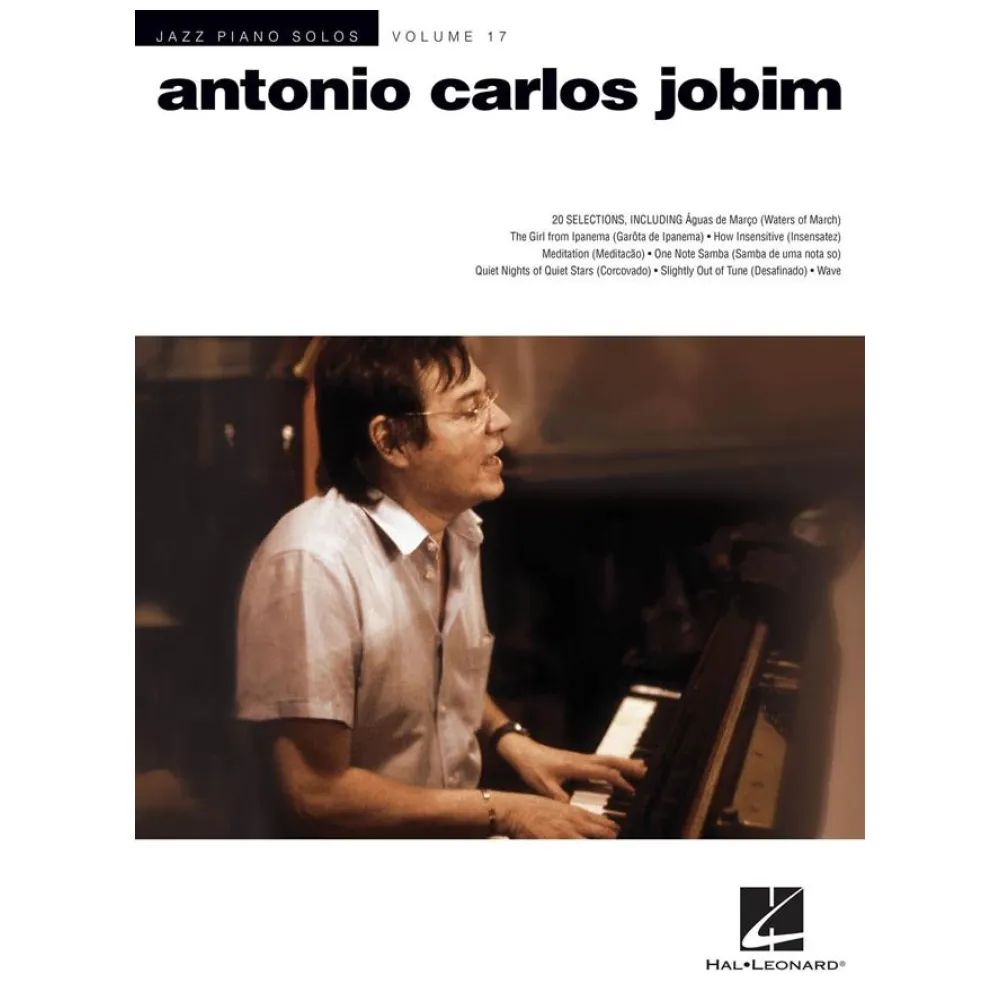 JAZZ PIANO SOLOS SERIES ANTONIO CARLOS JOBIM VOL.17