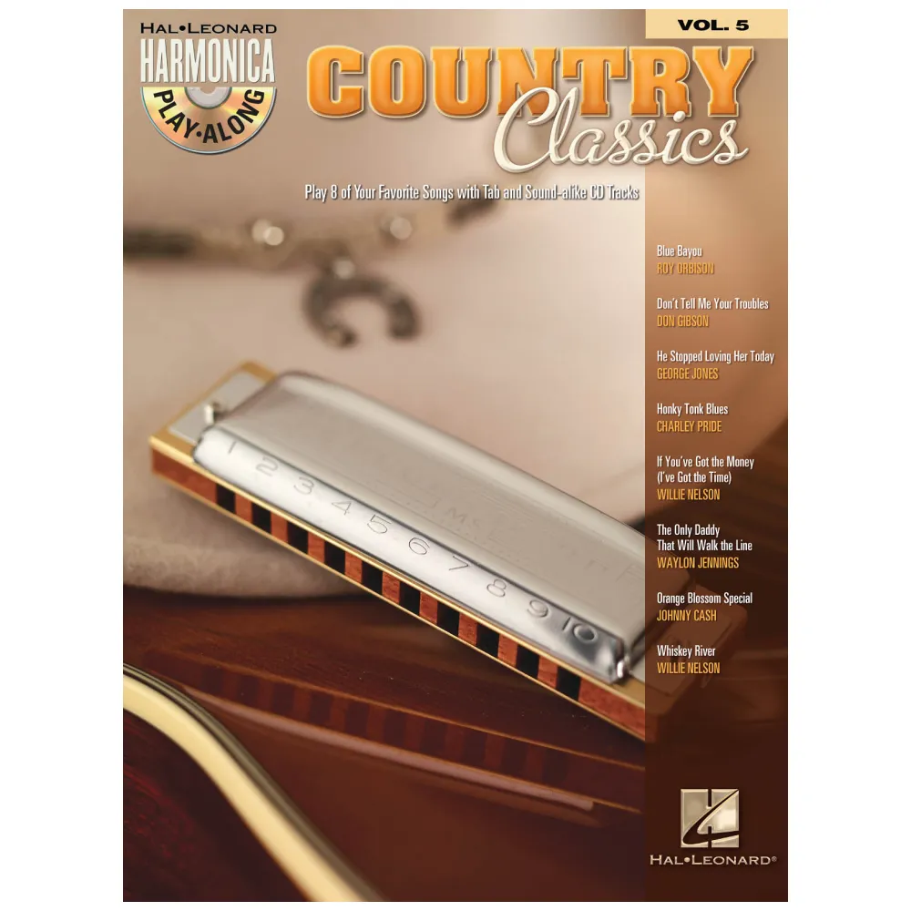 HARMONICA PLAY ALONG COUNTRY CLASSICS VOL.5