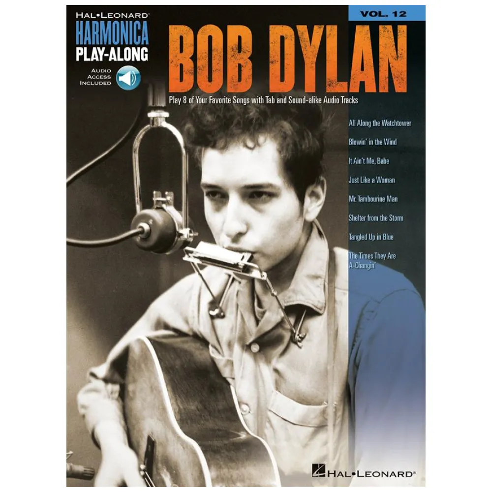 HARMONICA PLAY ALONG BOB DYLAN VOL.12