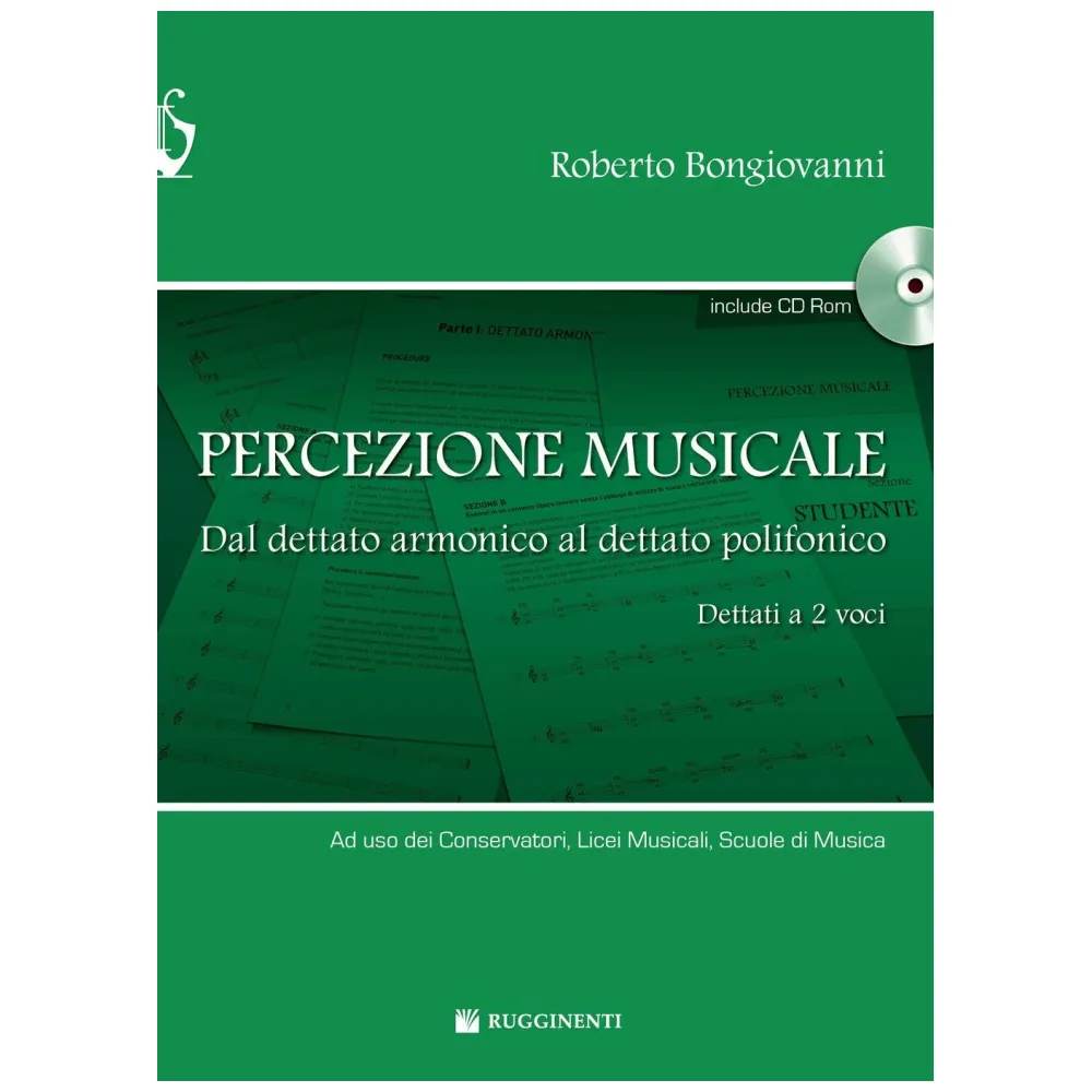 ROBERTO BONGIOVANNI PERCEZIONE MUSICALE (DETTATI A DUE VOCI)