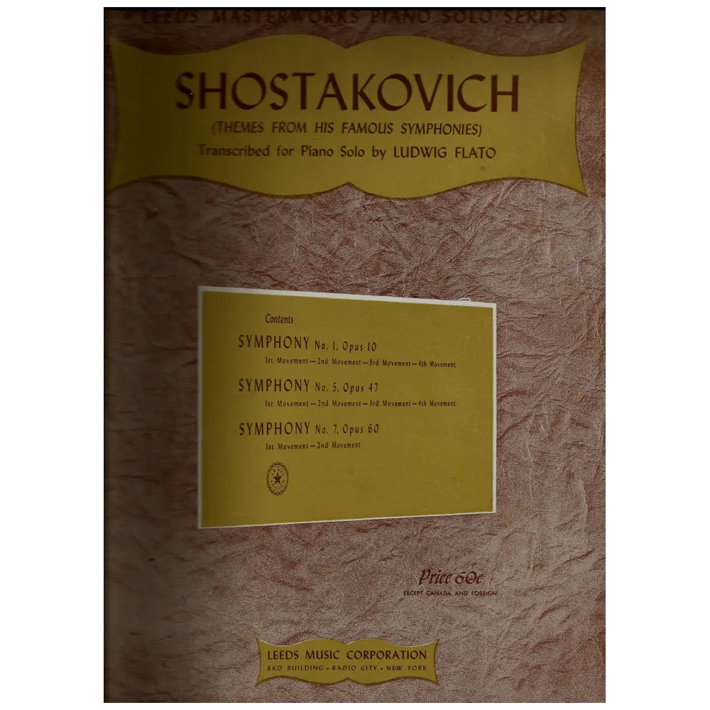 SCHOSTAKOVICH THEMES FROM HIS FAMOUS SYMPHONIES