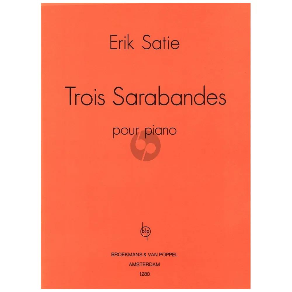 SATIE TROIS SARABANDES POUR PIANO