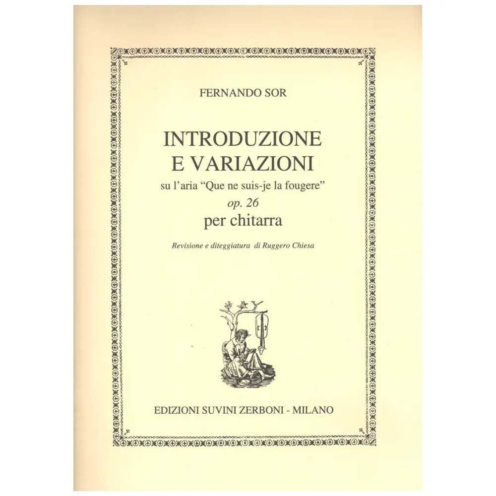 FERNANDO SOR INTRODUZIONI E VARIAZIONI OP.26