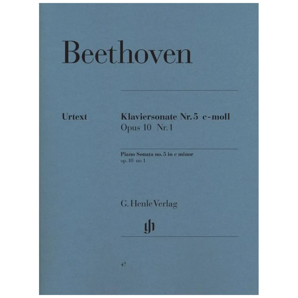 BEETHOVEN SONATA OP.10 N°1 ED. HENLE VERLAG URTEXT