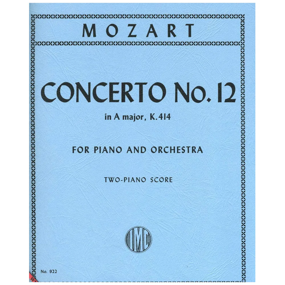 MOZART CONCERTO N°12 K.414 PER PIANO E ORCHESTRA