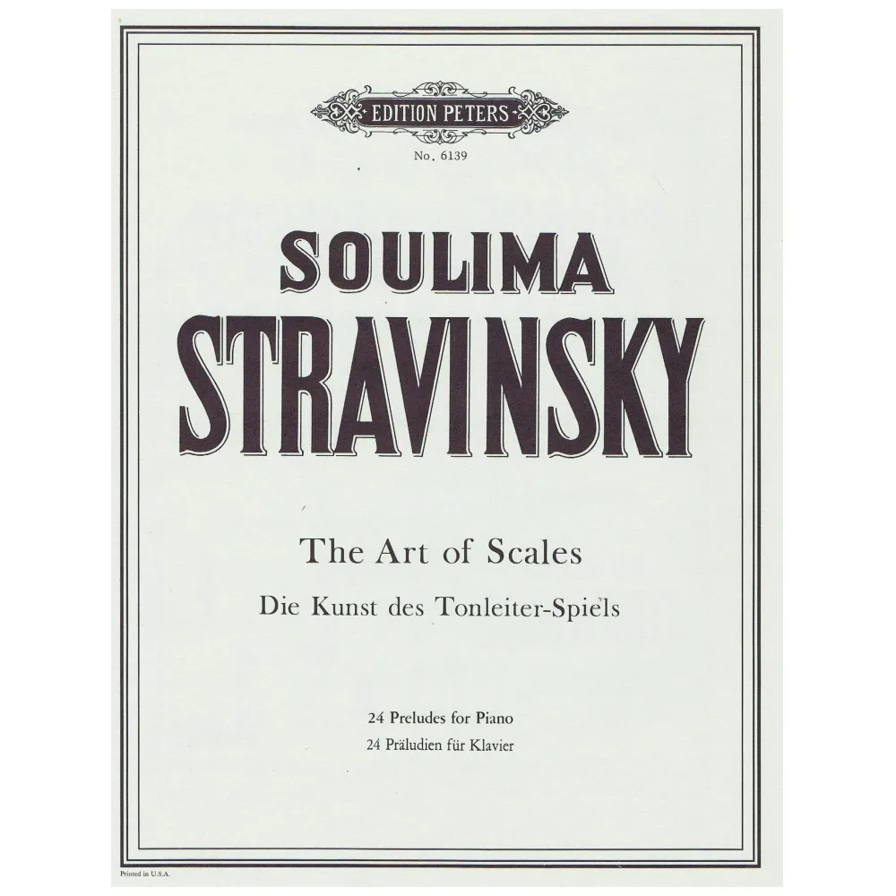 SOULIMA STRAVINSKY THE ART OF SCALES