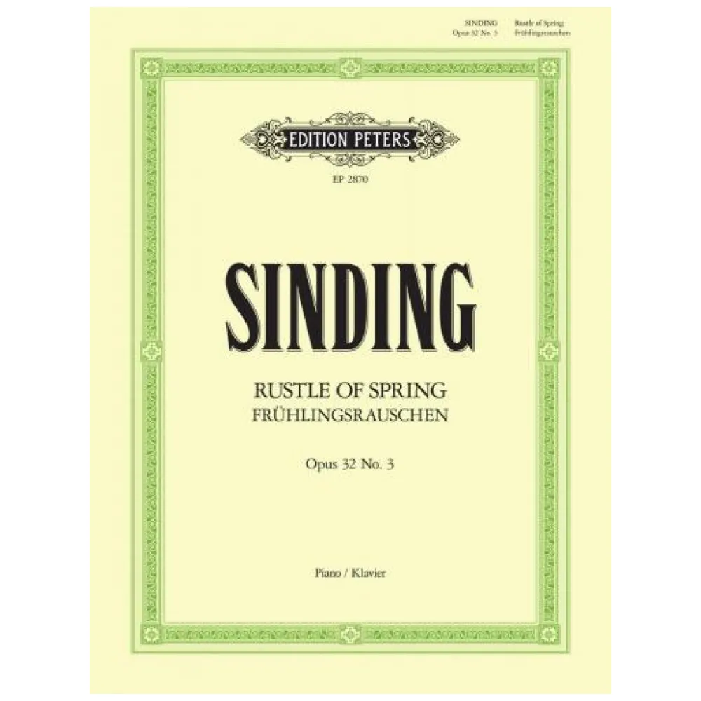 SINDING RUSTLE OF SPRING OP.32 NÇ3