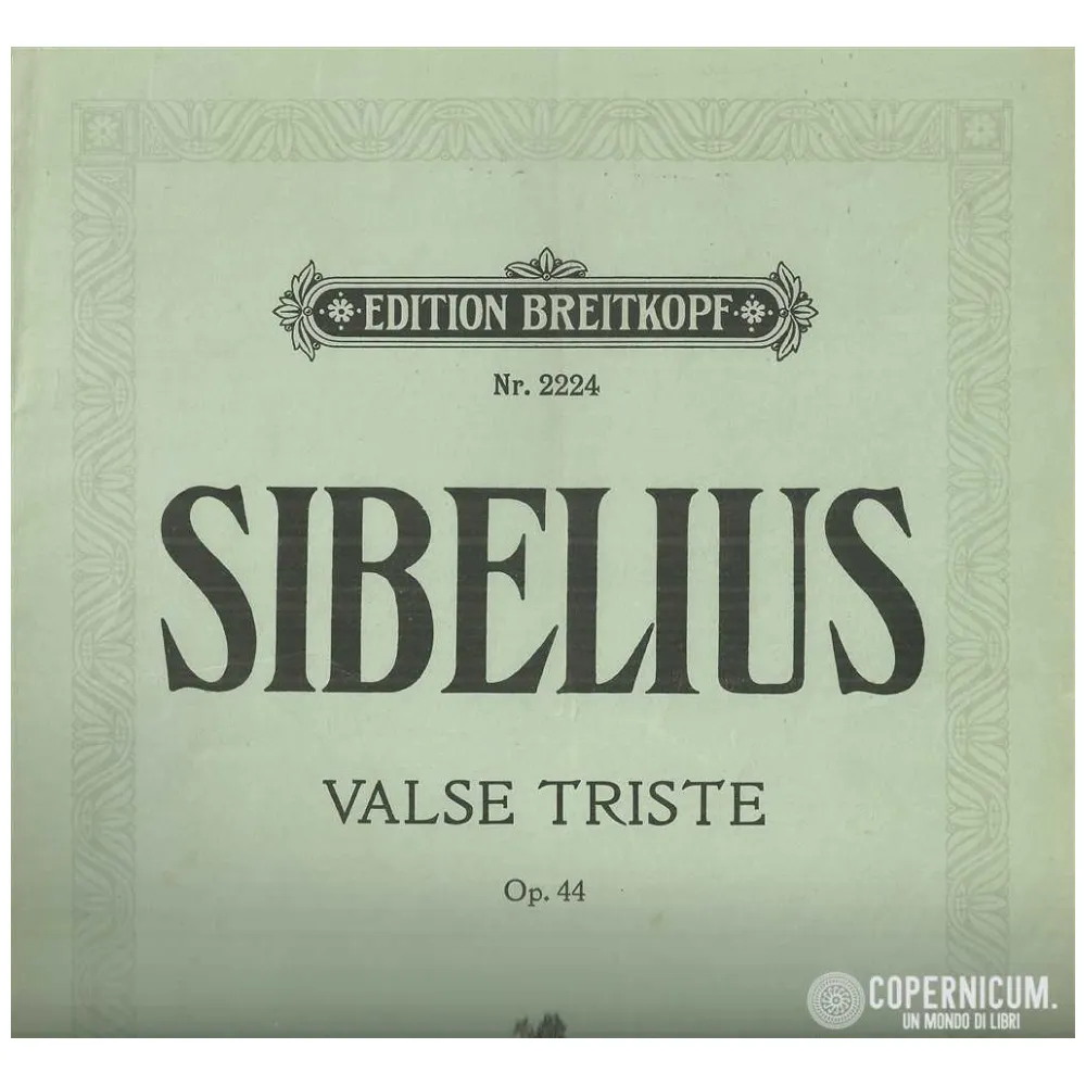 SIBELIUS VALSE TRISTE OP.44