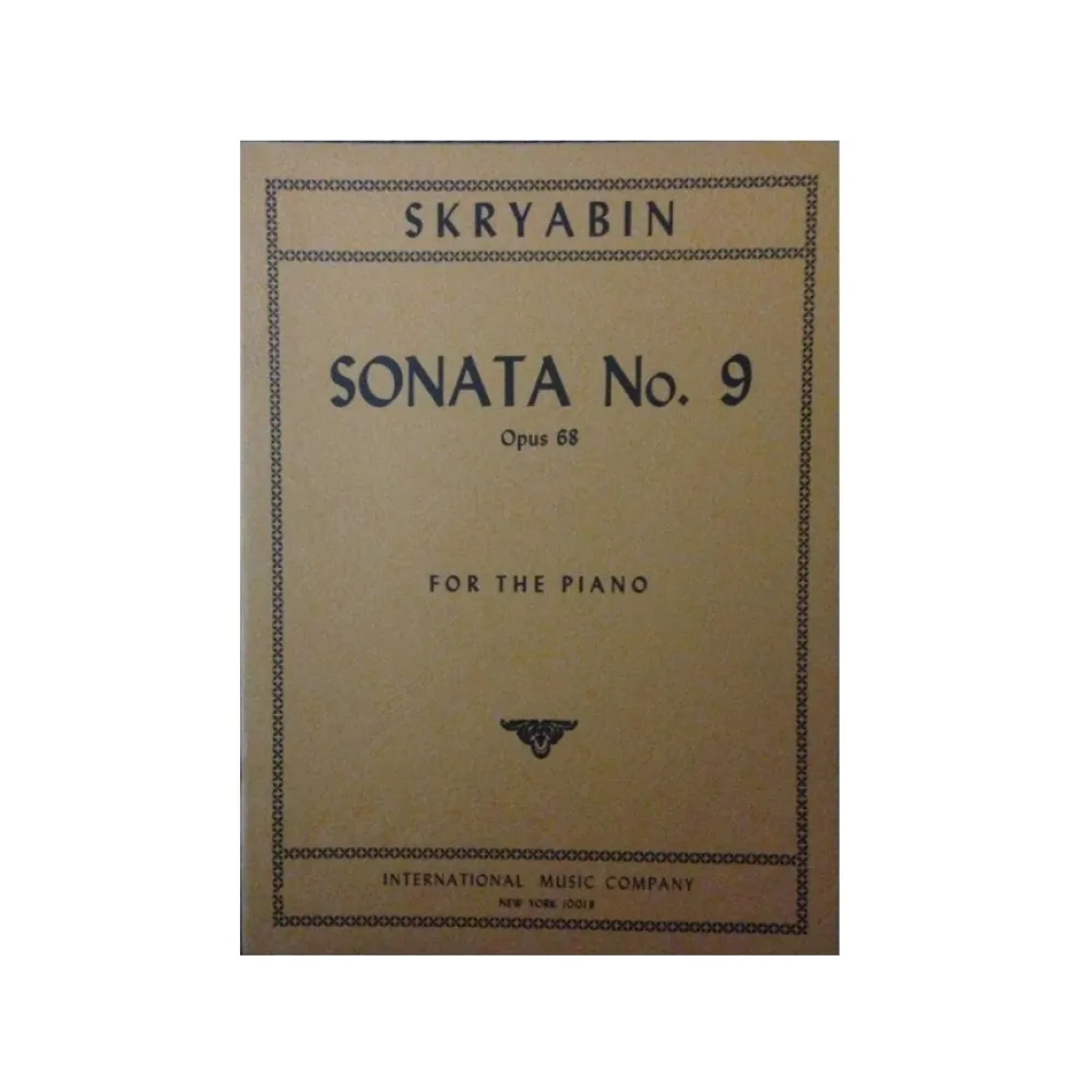 SCRIABIN SONATA N°9 OPUS 68