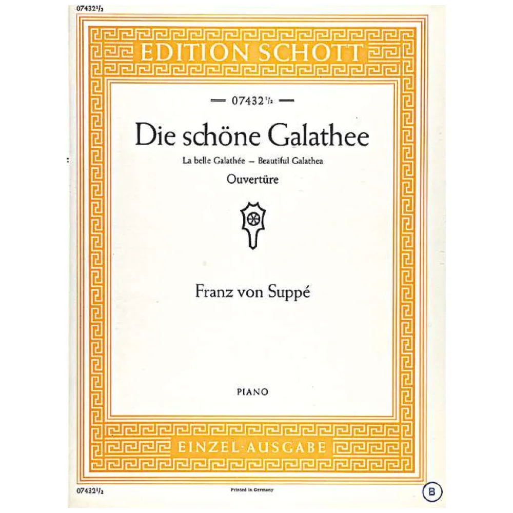 FRANZ VON SUPPE’ DIE SCHONE GALATHEE