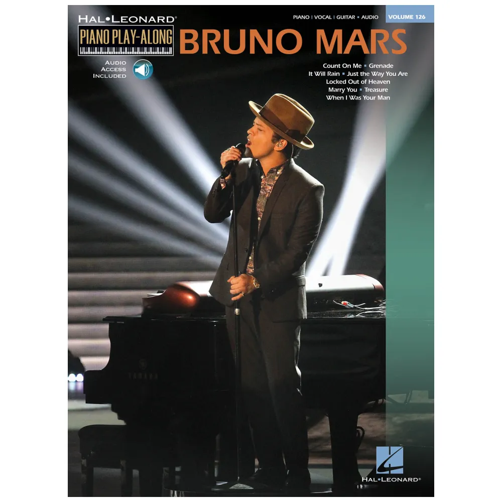 PIANO PLAY ALONG BRUNO MARS VOL.126