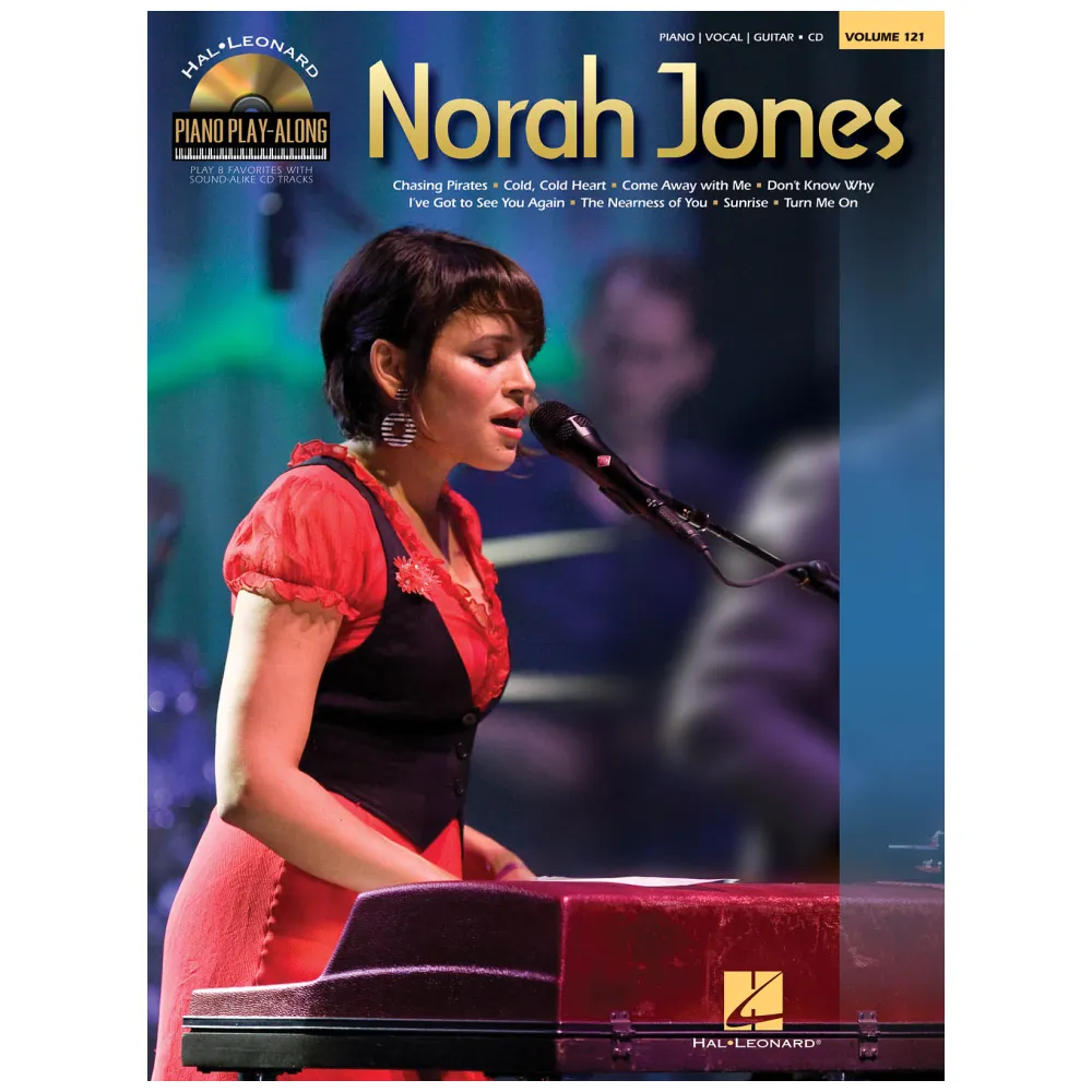 NORAH JONES – PIANO PLAY-ALONG VOL 121