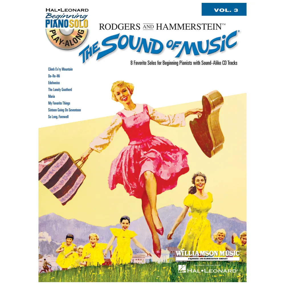 RODGERS AND HAMMERSTEIN – THE SOUND OF MUSIC PIANO SOLO PLAY-ALONG