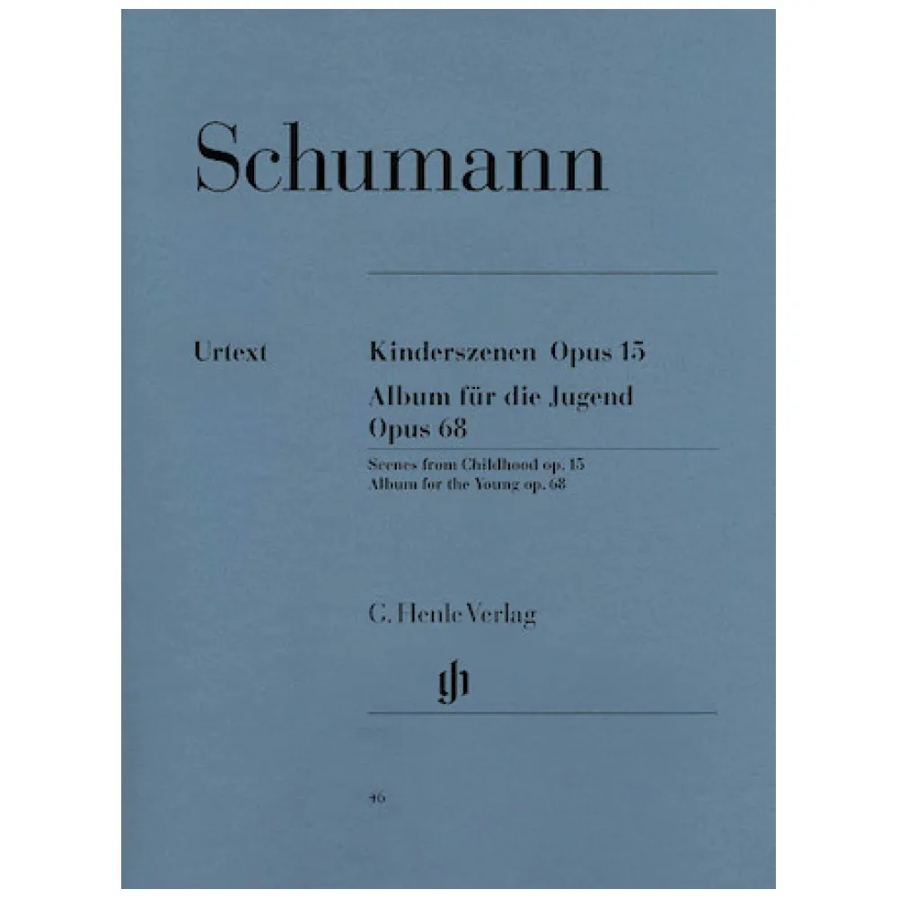 SCHUMANN SCENE INFANTILI OP 15 ALBUM PER LA GIOVENTÙ OP 68