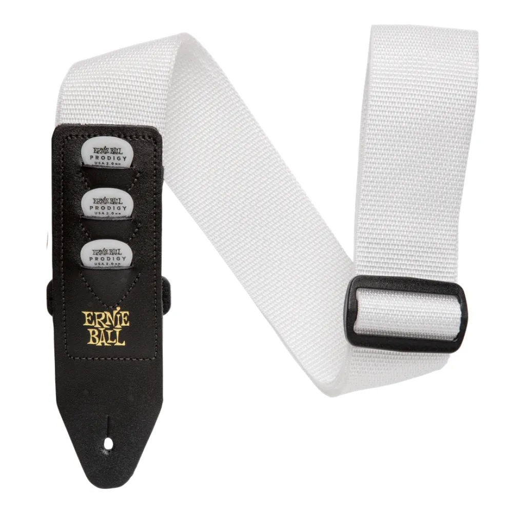 4259 Pickholder Strap White