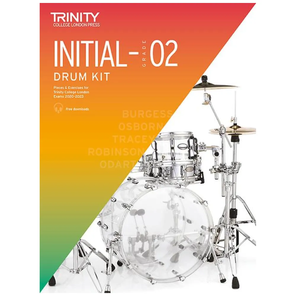 TRINITY COLLEGE LONDON INITIAL DRUM KIT 02