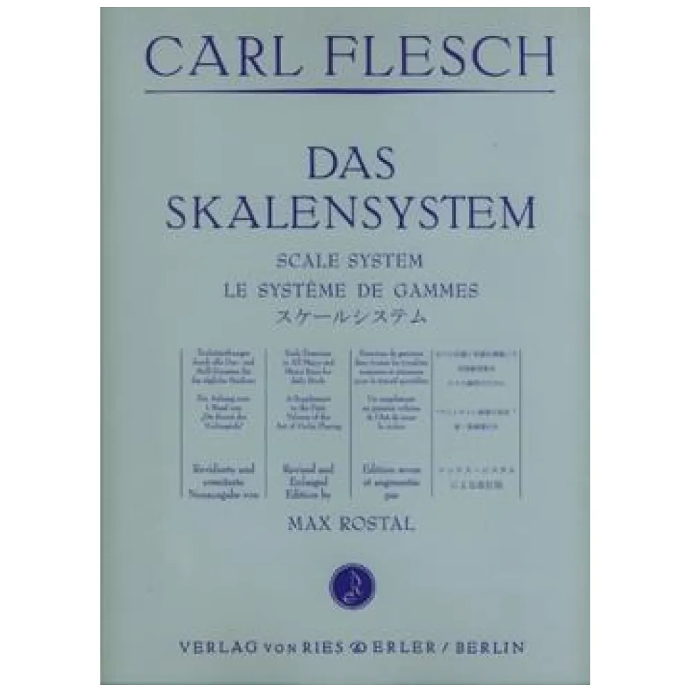 CARL FLESCH SCALE SISTEM