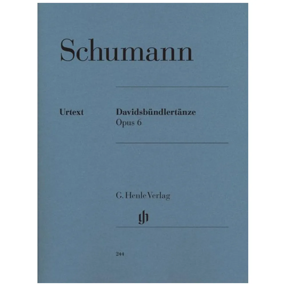 SCHUMANN DAVIDSBUNDLERTANZE OPUS 6