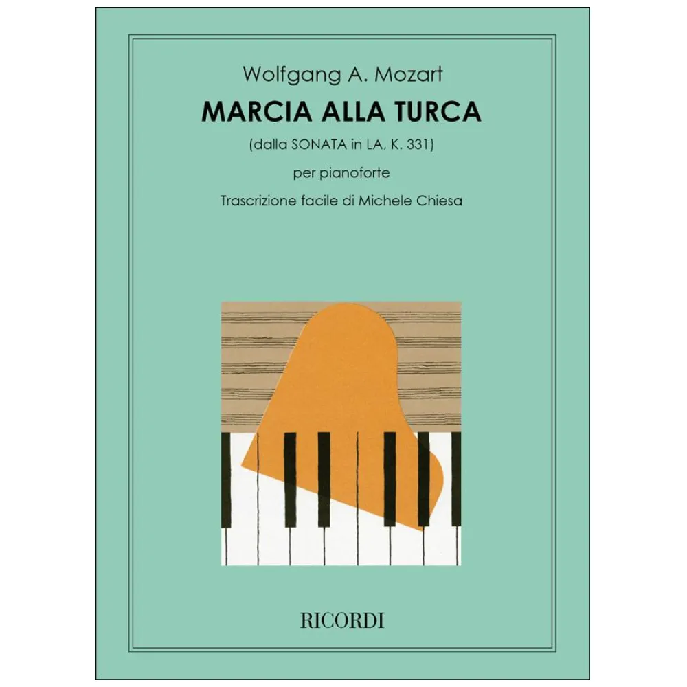 MOZART MARCIA ALLA TURCA PER PIANOFORTE