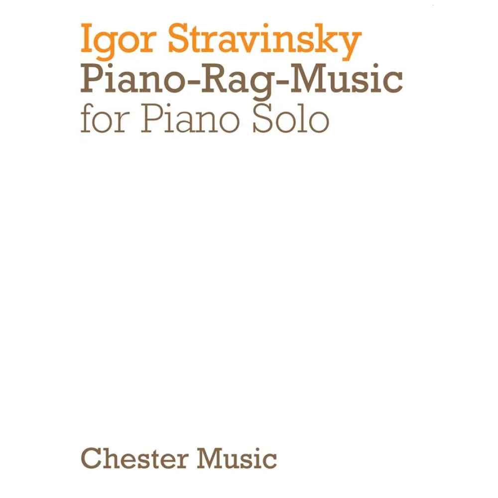 IGOR STRAVINSKY PIANO-RAG-MUSIC PER PIANO SOLO