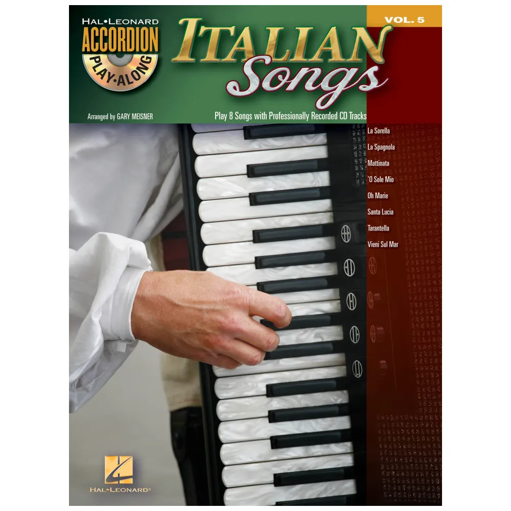 ACCORDION PLAY ALONG ITALIAN SONGS