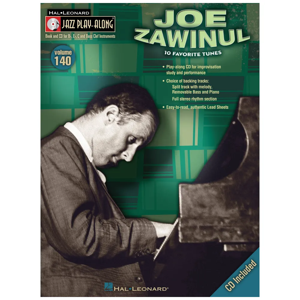 JAZZ PLAY ALONG JOE ZAWINUL VOL.140