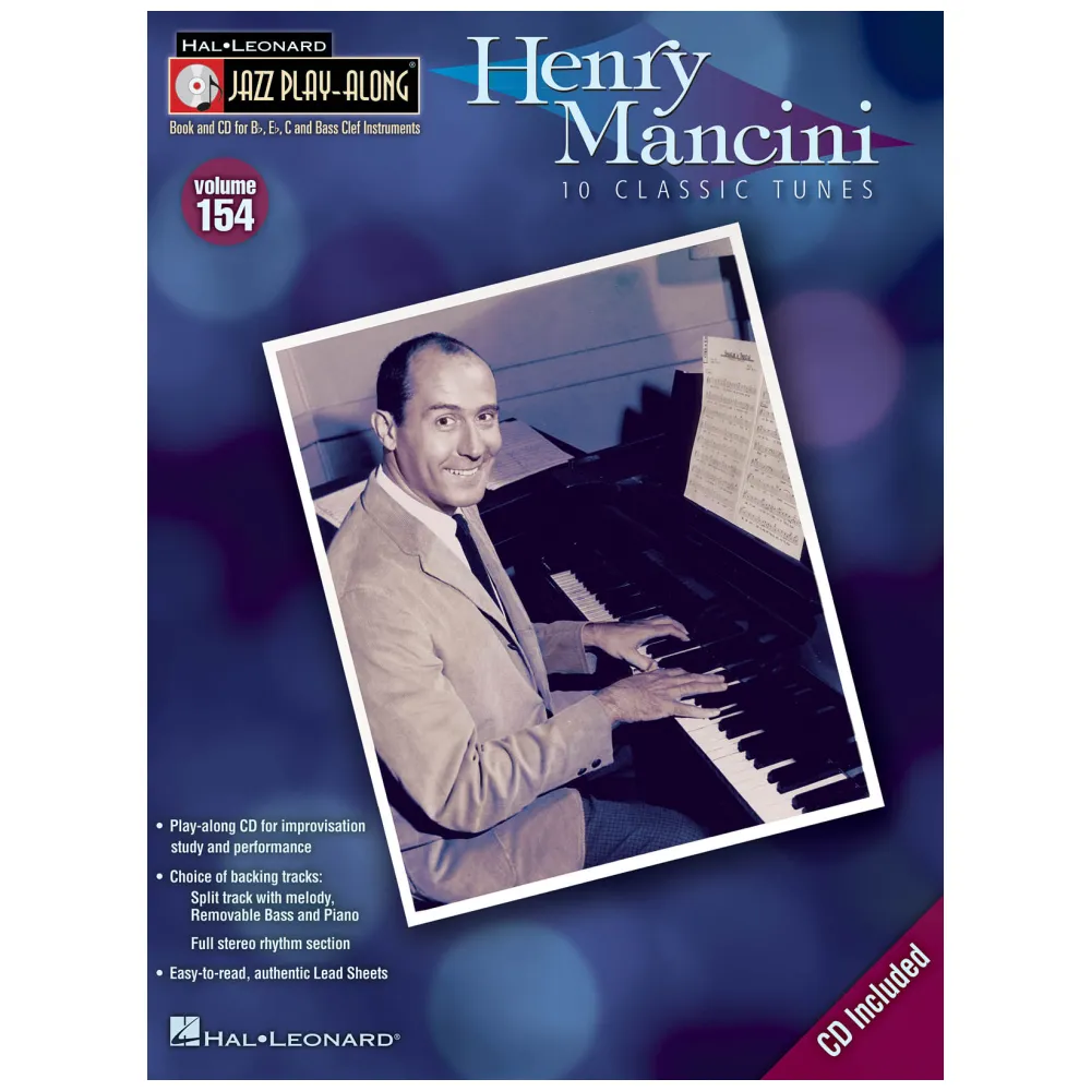 JAZZ PLAY ALONG HENRY MANCINI VOL.154