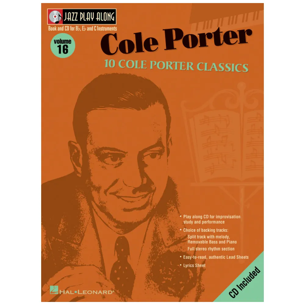 JAZZ PLAY ALONG COLE PROTER VOL.16