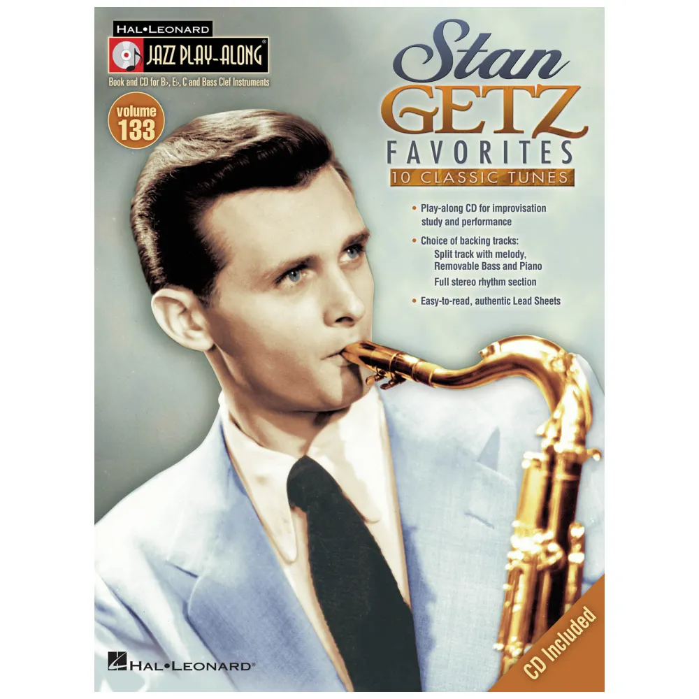 JAZZ PLAY ALONG STAN GETZ VOL.133