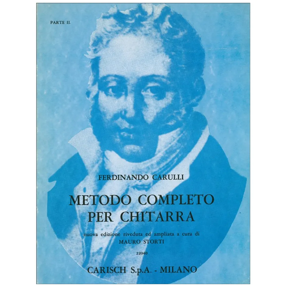 FERDINANDO CARULLI METODO COMPLETO PER CHITARRA PARTE II CARISCH