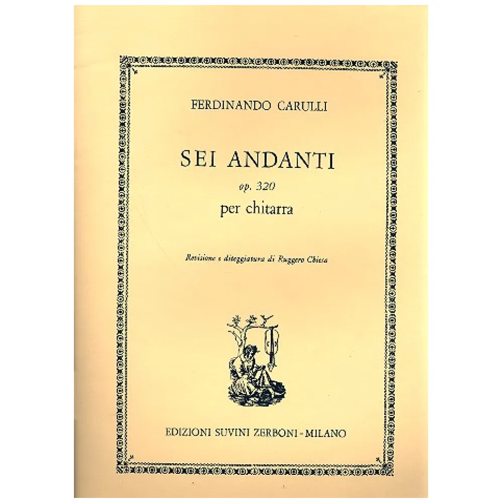 FERDINANDO CARULLI SEI ANDANTI OP.320