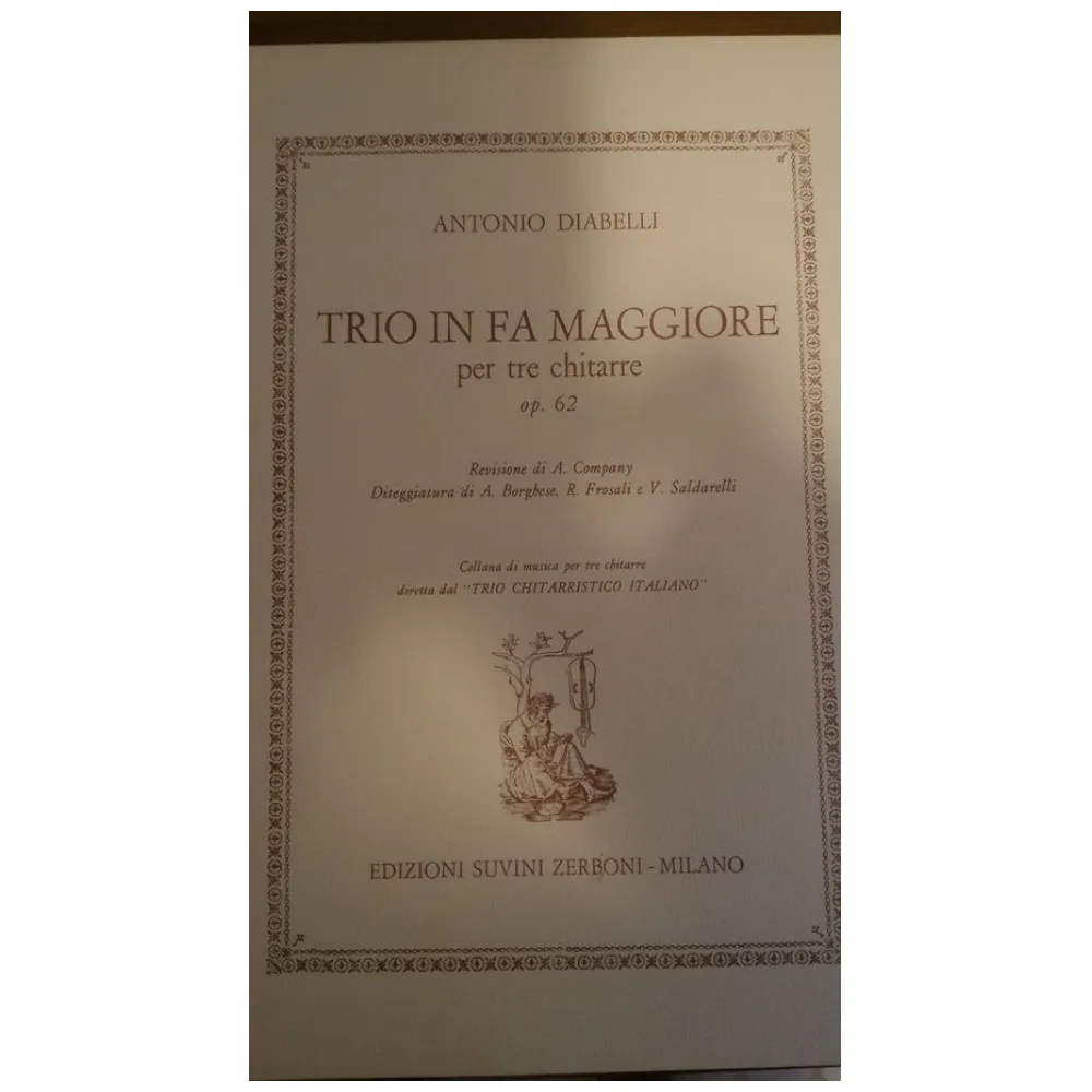 ANTONIO DIABELLI TRIO IN FA MAGGIORE OP.62