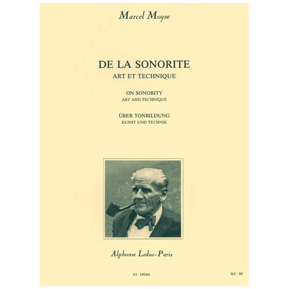 MARCEL MOYSE DE LA SONORITE ART ER TECHNIQUE