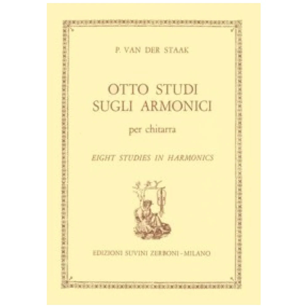 VAN DER STAAK OTTO STUDI SUGLI ARMONICI PER CHITARRA