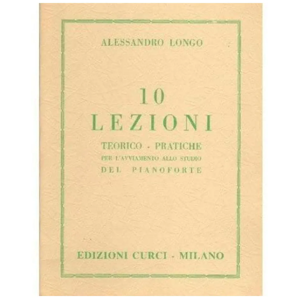 ALESSANDRO LONGO 10 LEZIONI TEORICO PRATICHE