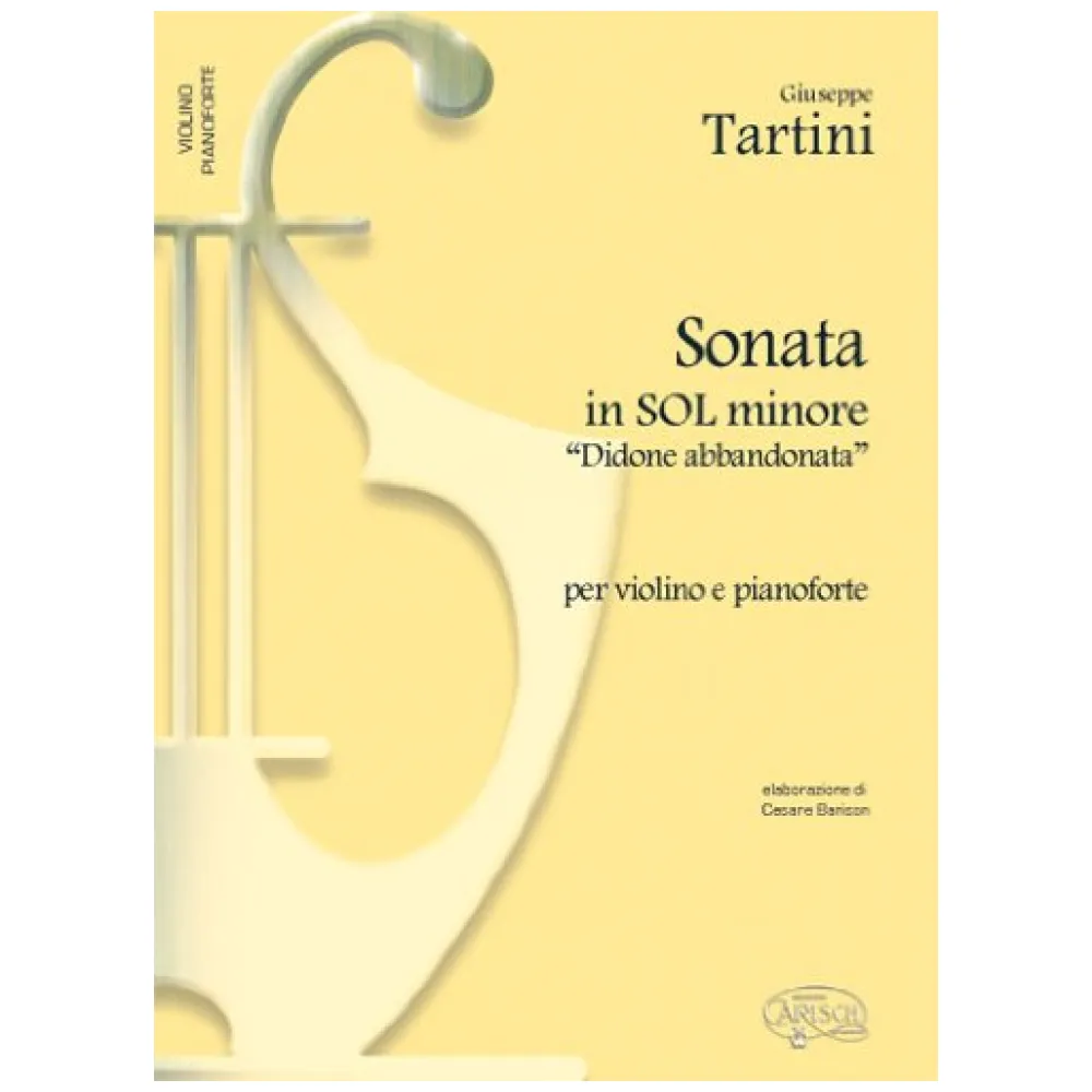 TARTINI SONATA IN SOL MINORE (DIDONE ABBANDONATA) PER VIOLINO E PIANOFORTE