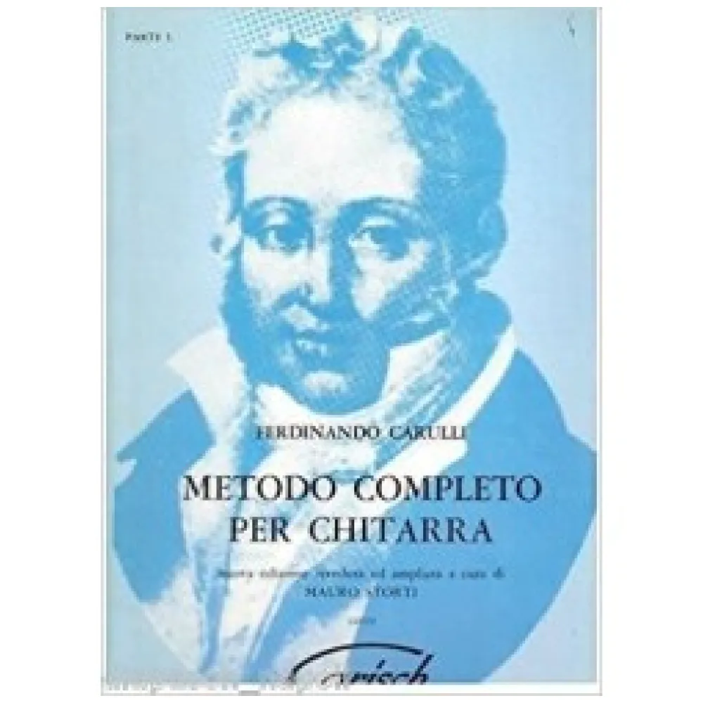 FERDINANDO CARULLI METODO COMPLETO PER CHITARRA PARTE I CARISCH