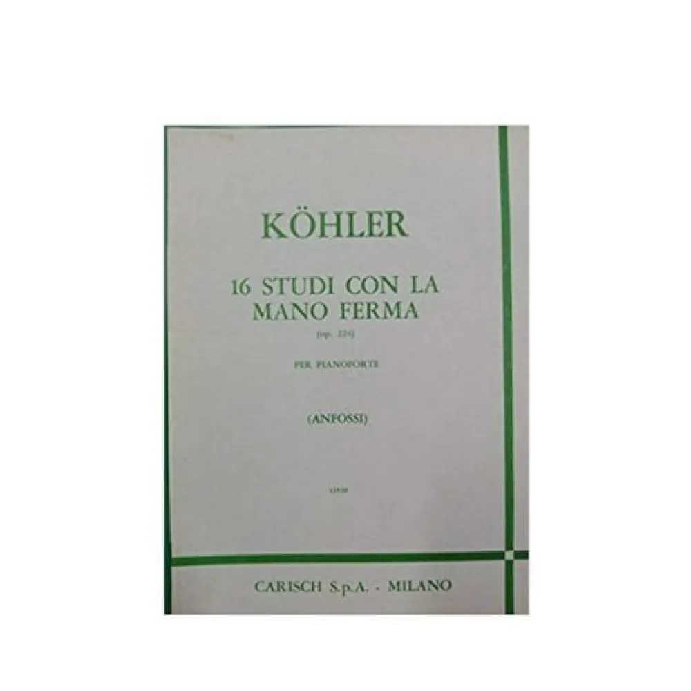 KOHLER 16 STUDI CON LA MANO FERMA OP.224