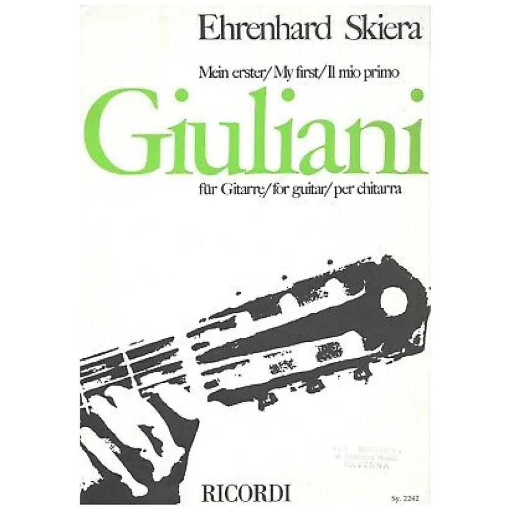 EHRENHARD SKIERA IL MIO PRIMO GIULIANI