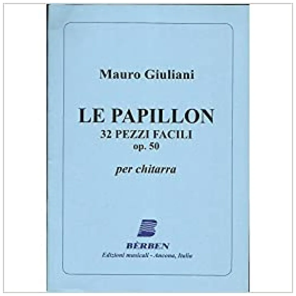 MAURO GIULIANI LE PAPILLON OP.50 BERBEN
