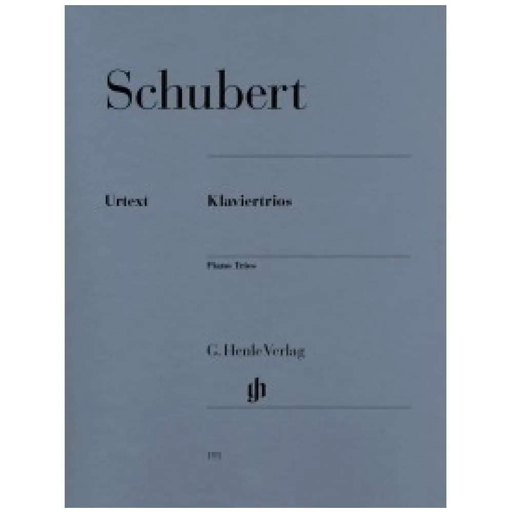 SCHUBERT KLAVIER TRIOS URTEXT