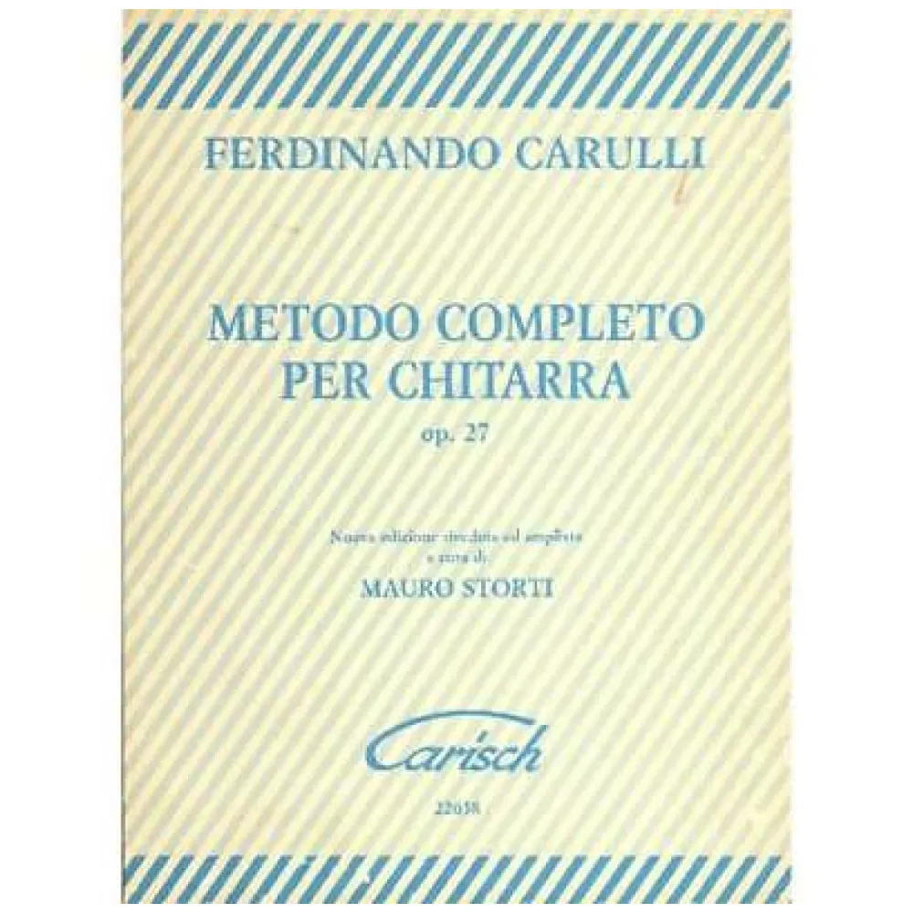 FERDINANDO CARULLI METODO COMPLETO PER CHITARRA OP.27