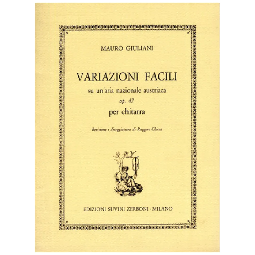 MAURO GIULIANO VARIAZIONI FACILI OP.47