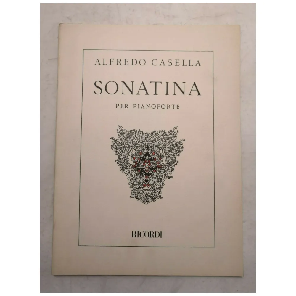 ALFREDO CASELLA SONATINA PER PIANOFORTE