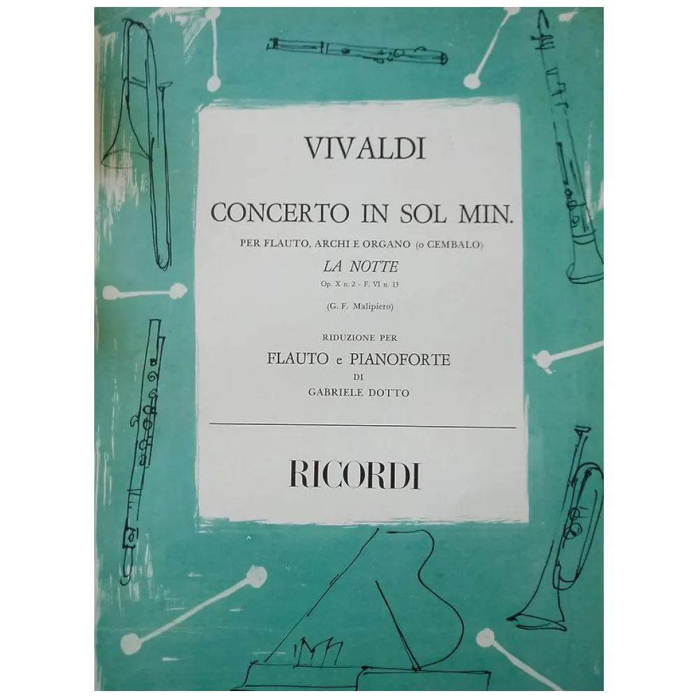 VIVALDI CONCERTO IN SOL MIN. “LA NOTTE”-F.VI N.13