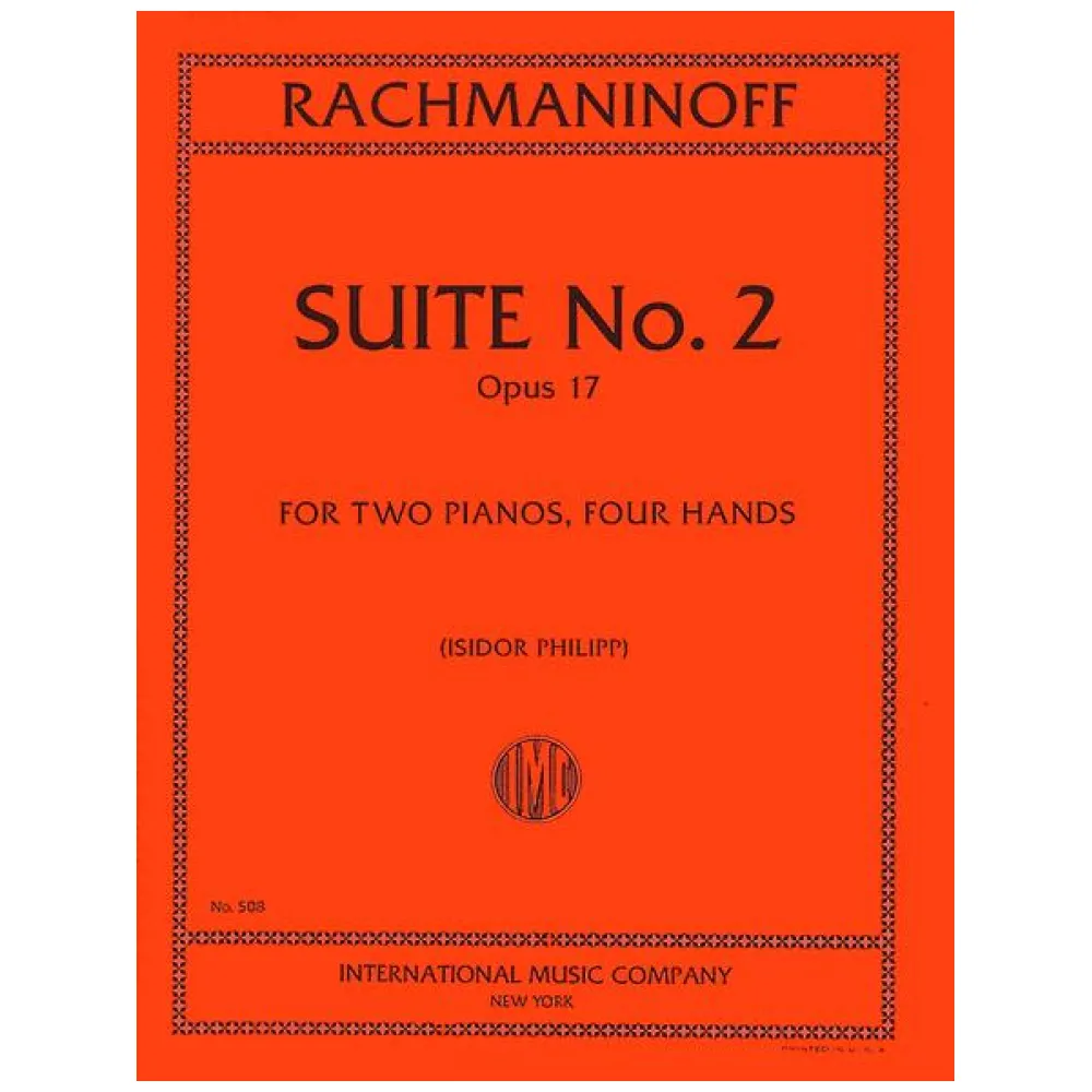 RACHMANINOFF SUITE N°2 OPUS 17