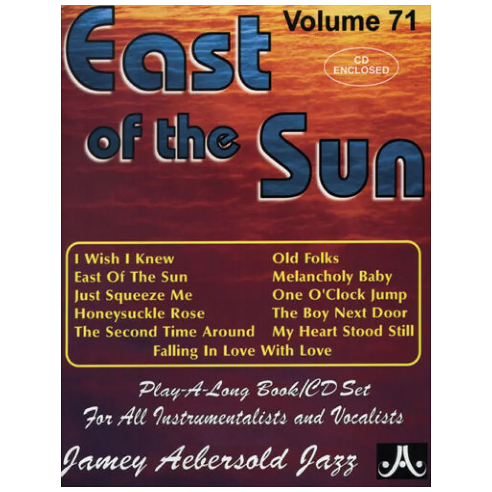 JAMEY AEBERSOLD VOL 71 EAST OF THE SUN