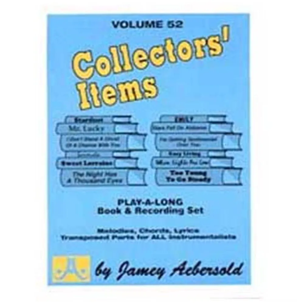 JAMEY AEBERSOLD VOL 52 COLLECTORS’ ITEMS