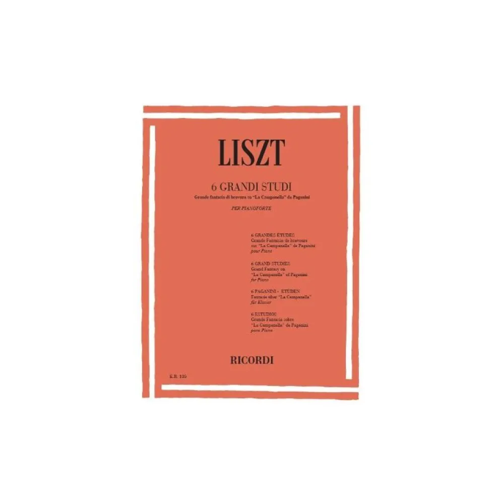 LISZT 6 GRANDI STUDI